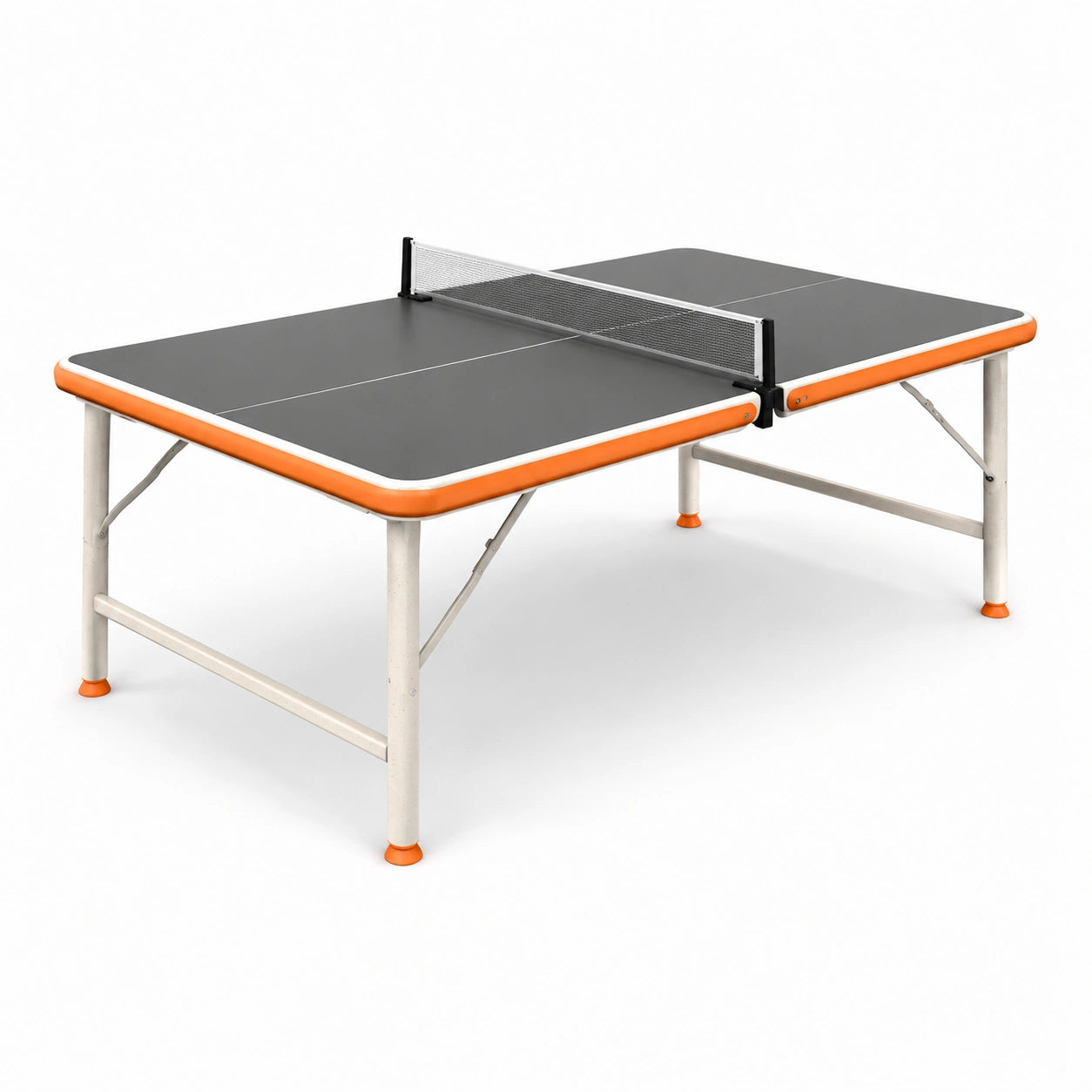 Mesa de ping-pong plegable de metal y MDF