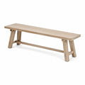 Banco de madera de roble 180 cm