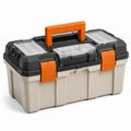 Caja de herramientas plástica con bandejas organizadoras 60x30x25 cm